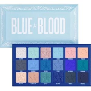 BLUE BLOOD EYESHADOW PALETTE JEFFREE STAR NEW